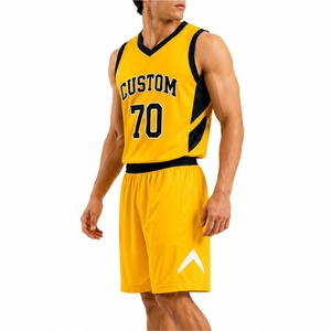 Conjunto de Uniforme de Baloncesto Personalizado para Hombre, Diseño Personalizado para Equipo, Calidad Premium, Ajuste Atlético para el Día del Partido, Tejido Ligero de Secado Rápido - Product Image 4