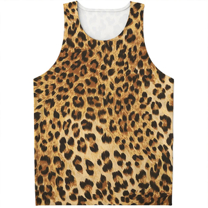 Camiseta sin mangas con estampado de leopardo para hombre, camiseta informal de verano sin mangas, camisetas deportivas con gráfico de piel de animal, chaleco muscular para gimnasio - Product Image 1
