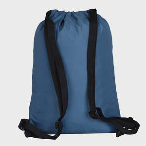 Sac à dos de sport imperméable pour enfants Arctic Fox avec cordon de serrage, doublure en polyester Oxford bleu Dobby - Product Image 4