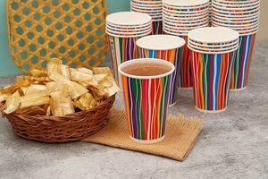 Hot Selling - Wholesale Compostable Hot Double Wall Paper <b>Cup</b> - <b>Disposable</b> Printed Coffee Paper <b>Cup</b> with Lids - Product Image 2