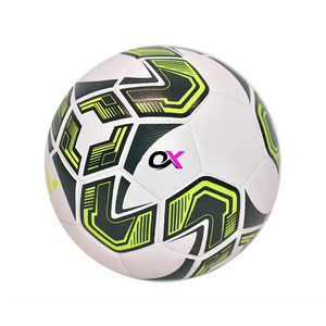 Ballon de football de haute qualité de style nouveau de la marque Oxva Industries, logo personnalisé imprimé à l'écran, pour les entraînements et les matchs en plein air, taille 5 - Product Image 3