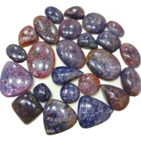 Qualité Supérieure 100% Naturel Multicolore Scintillant Iolite Pierre du Soleil Bijoux en Gros Flocons Arc-en-ciel Opale Cristal Formes Mixtes Certifié