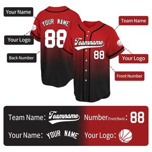 Flexible Breathable Baseball Jersey for Men-Quick Dry & Moisture Wicking for Athletes' Freedom Movement and Baseball Practice - Product Image 3