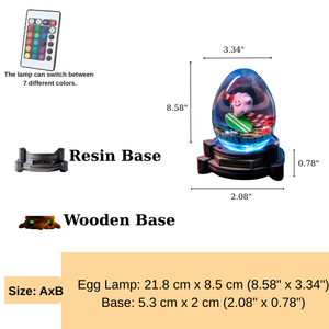 Lampe en résine personnalisée, lampe en résine, veilleuse personnalisée, lampe Pokémon en époxy, lampe Art Déco, cadeau personnalisé, cadeau fait main - Product Image 4