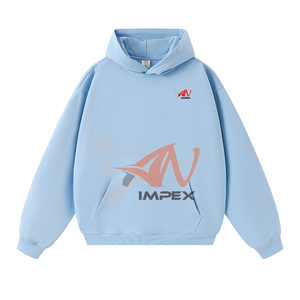 เสื้อฮู้ดดี้ผู้ชายสไตล์วินเทจ ยูนิเซ็กส์ ลำลอง ผ้าฝ้ายเฟรนช์เทอร์รี่ 450 กรัม ทรงโอเวอร์ไซส์ ระบายอากาศดี ไหล่ตก แบบ ODM ไซส์ใหญ่ - Product Image 3