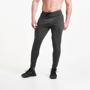 Pantalon de jogging gris foncé pour homme, personnalisable, taille élastique avec cordon de serrage et poches latérales, coupe décontractée, poids moyen, mélange coton et élasthanne - Product Image 4