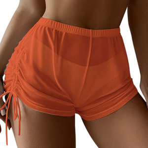 Women <b>Swim</b> Shorts Comfortable Quick Dry Drawstring Beachwear Custom OEM ODM Private Label Factory Bulk Wholesale - Product Image 1
