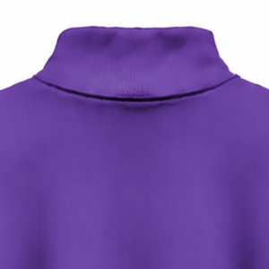 Sweat-shirt violet oversize à col montant unisexe, épais, à manches longues, coupe ample, imprimé personnalisé, streetwear décontracté, hiver - Product Image 4