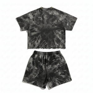 Camisetas Personalizadas de Fabricantes, Negras, 100% Algodón, Lavado Ácido, Diseño Vintage de Dragon Ball Z, Goku, Anime, para Hombre - Product Image 2