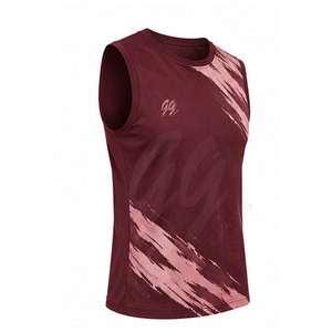 <b>Men</b> Training <b>Vest</b> Lightweight Quick Dry Performance Fabric Sleeveless Workout Apparel For Gym Training And <b>Sports</b> Activities - Product Image 3