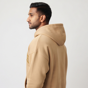 Sudadera con capucha y cremallera personalizada para hombre, 100% algodón, 450 g/m², forro polar, estilo urbano, para invierno. - Product Image 5