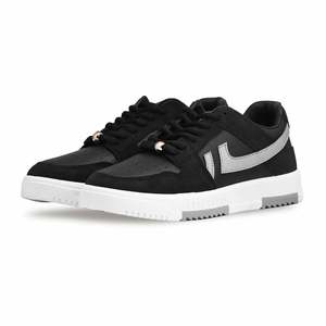 Baskets noires AT7427 style basketball décontractées - Product Image 3