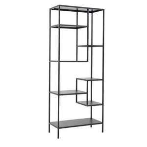 Elegantes Estantes Modernos de Lujo para Libros, Exhibidores de Productos para Tiendas de Lujo, Estante Industrial de Metal de Diseño - Product Image 1