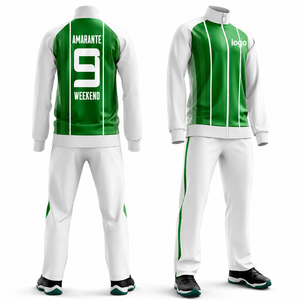 Performance Training Sport Tracksuit <b>Custom</b> OEM Logo Sublimation Manufacturing 100% Polyester Team Wear For Men Athletes Plus - Product Image 1