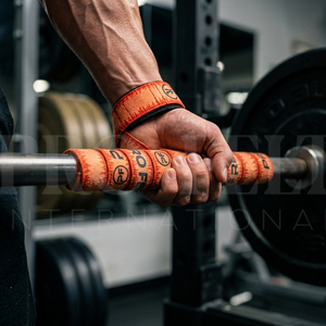 Sangles de musculation personnalisées en coton pour le soutien des poignets, idéales pour la gym, l'entraînement, la force athlétique et le fitness – Vente en gros, marque privée acceptée - Product Image 3