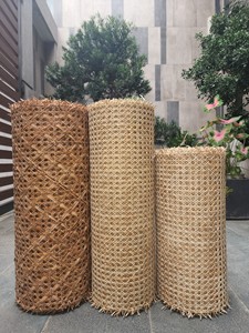 Rouleau de sangle en rotin naturel fait à la main, bricolage, décoration d'intérieur, meubles en sangle de canne en rotin carré, écologique, fabriqué au Vietnam - Product Image 3