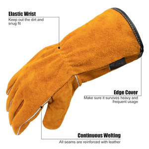 Guantes de Seguridad de Trabajo de Alta Calidad para Uso Mecánico y Eléctrico, Venta al Por Mayor de Fábrica, Marca Privada Personalizada - Product Image 2