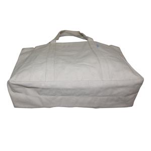 Sac fourre-tout en toile de coton épaisse, personnalisé, écologique, 20 oz, avec poches intérieures et extérieures, pour le shopping et la promotion publicitaire. - Product Image 4