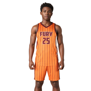 Uniforme de Baloncesto Sublimado de Alto Rendimiento, Personalizado con Impresión Completa, Ropa de Baloncesto para Equipos, Conjuntos de Camisetas Transpirables, Envío Rápido - Product Image 1