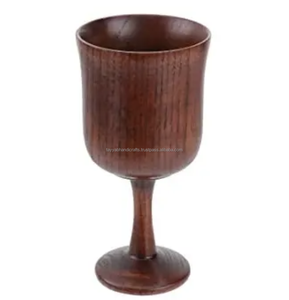 Gobelet en acacia Tasse à boire Tasse à vin Gobelet en bois Tasse en bois Décoration de cuisine pour la maison - Product Image 6