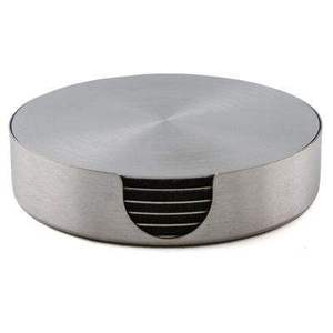 Modern Luxury <b>Round</b> Solid Brass Coaster Set 300 mm Eco-Friendly Non-Slip <b>Mats</b> & Pads - Product Image 4