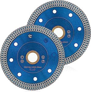 Lame diamantée professionnelle de 4 pouces pour meuleuse d'angle, idéale pour la découpe de carreaux - Product Image 2