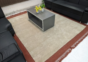 Alfombra de Lana Tufted de Alta Gama para Decoración de Sala de Estar Premium, Alfombra Tufted a Mano con Diseño Personalizado para Uso en Hogares de Lujo - Product Image 3