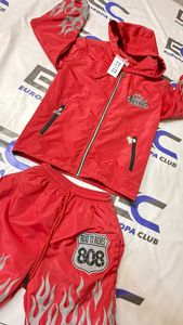 Top Quality Lightweight Reflective Logo Windbreaker Nylon Set Custom Zipper <b>Puller</b> Windbreaker Shorts Set - Product Image 5