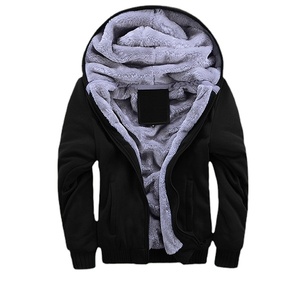 Wholesale Custom <b>Soft</b> Winter <b>Hoodie</b> for Men Plain Dyed Polyester/Cotton Fleece Waterproof Customized Color/Size/Style - Product Image 1