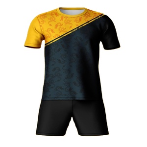 2024 Custom Unisex Football Jersey Set Customizable <b>Tops</b> Shirts Team Soccer Wear Printed Breathable Lightweight 100% Polyester - Product Image 1