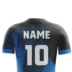 Premium Quality Quick Dry Soccer Jersey Wholesale <b>Men</b> Sports Clothing Sublimation Printed Soccer Jersey - Product Image 5