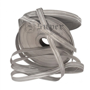 Trenza de encaje ceremonial metálica hecha a mano OEM, dorada y plateada, tradicional, decorativa, tejida, para uniformes formales - Product Image 5