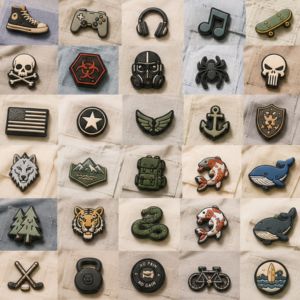Custom PVC/Rubber 3D Embossed Patches for <b>Hats</b> <b>Bags</b> Clothes Design Wholesale Vietnamese Factory - Product Image 3
