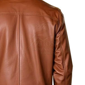 Chaquetas de Cuero Clásicas para Hombre, Corte Entallado, Estilo Ejecutivo, Chaquetas de Cuero Elegantes para Hombre - Product Image 4