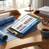 قرص صلب داخلي موثوق NVMe M.2 SSD SATA بسعات 512 جيجابايت و1 تيرابايت و2 تيرابايت و4 تيرابايت للكمبيوتر والكمبيوتر المحمول وتخزين NAS مع ضمان لمدة 3 سنوات وسرعة قراءة/كتابة 500-600 ميجابايت/ثانية