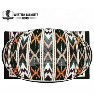 THIN SADDLE PAD Direct Manufacturer's Best Quality Western Horse Saddle Pad Handmade New Zealand Wool Polycotton Comfortable New - Product Image 6