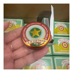 บาล์มโกลเด้นสตาร์ กลิ่นสมุนไพรคลาสสิก ใช้เพื่อความสบาย บรรเทาอาการแมลงกัดต่อย พร้อมจำหน่ายแบบแพ็คใหญ่ - Product Image 1