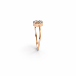 Namivaa Romantic Double Heart Design <b>Cocktail</b> <b>Ring</b> Women's Party Daily Wear Fine Jewelry High - Product Image 3