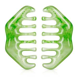 Peine de masaje de resina resistente para un aseo suave del cabello y un masaje delicado del cuero cabelludo para una rutina capilar saludable - Product Image 2