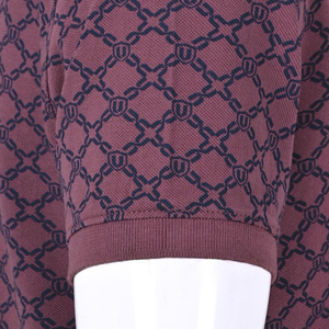 Chemise à manches courtes pour homme, couleur bordeaux, col boutonné uni, décontractée, respirante, 100% coton - Product Image 5