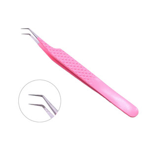 Pinces à cils pour une application confortable des extensions de cils, usage professionnel pour salons de beauté et maquillage - Product Image 1