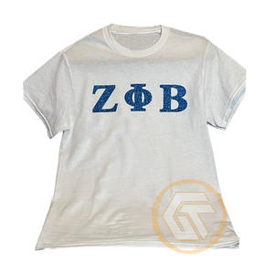 Camiseta de Algodón Transpirable de Alta Calidad Personalizada al por Mayor de Zeta Phi Beta, Ropa de Sororidad para Mujer, Estampado para Todas las Temporadas - Product Image 3