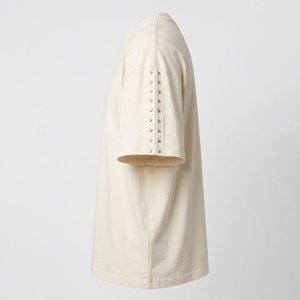 T-shirts pour hommes de haute qualité, coupe ample, épaules tombantes, coton lourd, logo imprimé personnalisé, fournisseur de streetwear, vêtements d'été pour hommes - Product Image 3