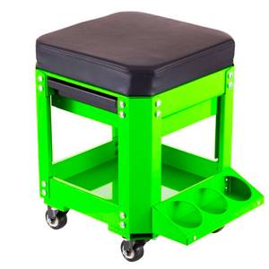 OEM Vietnam Mechanic Rolling Creeper Seat with Drawer Swivel Garage <b>Stool</b> with Wheels Heavy Duty <b>Workshop</b> Creeper Cart GAPGAR037 - Product Image 4