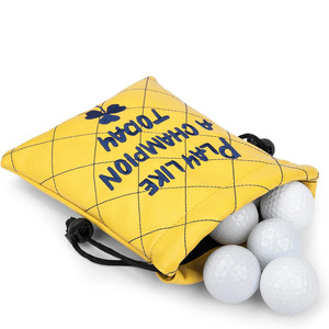 Bolsa de cuero hecha a mano para equipo de golf, diseñada para viajes, torneos y organización en campos de golf, a precio asequible. - Product Image 4