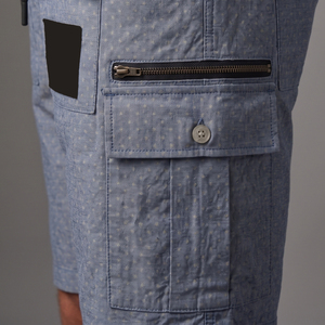 Men's Cargo Summer Shorts With Drawstring Waist And Multiple Pockets Casual Style Cargo Shorts Men 6 Pocket Cargo Shorts Mens - Product Image 4