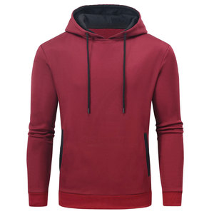 Nouveauté : Sweat-shirts de sport unis en coton pour hommes – Prix de gros abordable – En vente en ligne - Product Image 1