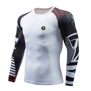 Maillots de compression à manches longues pour hommes, à séchage rapide, pour le surf, la natation, la course à pied et les activités de plein air - Product Image 3
