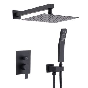 Set Combo doccia a pioggia da 12 pollici con doccia a mano per accessori bagno di qualità per doccia - Product Image 3