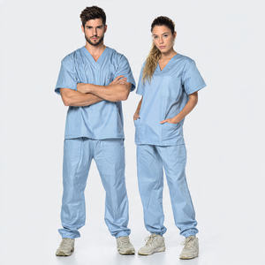 Tenues médicales unisexes, ensembles de blouses d'infirmière, uniformes d'hôpital, ensembles de blouses - Product Image 1